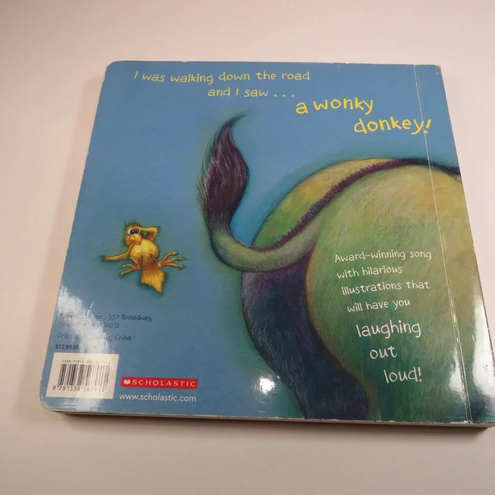 Wonky Donkey Scholastic Board Book 24pgs LARGE Disability Handicap
